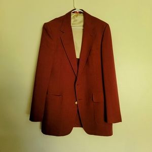 Mens vintage red blazer. LG